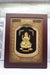 Shri Laxmi Mata Murti – Brown & Golden Frame Idol for Prosperity”