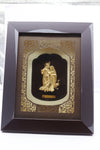 “Shri Radha Krishna Murti – Exquisite Golden Idol for Home & Pooja”